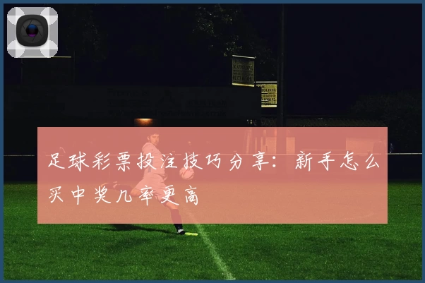 足球彩票投注技巧分享：新手怎么买中奖几率更高